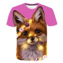 Børne-T-shirt med dyr B1414 4