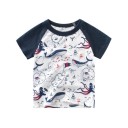 Børne-T-shirt med dyr B1533 14