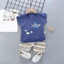 Børne-T-shirt og shorts L1180 4