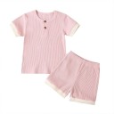 Børne-T-shirt og shorts L1311 5