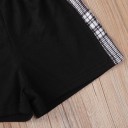 Børne-T-shirt og shorts L1523 4