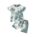 Børne-T-shirt og shorts L1527 4