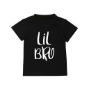 Børne-t-shirt til søskende D