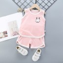 Børne tanktop og shorts L1149 6