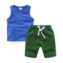 Børne tanktop og shorts L1154 8