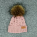 Børne vinterhue med pompon Chloe 6