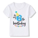 Børnefødselsdags-t-shirt 14