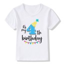 Børnefødselsdags-t-shirt 12