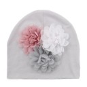 Børnehue med blomster Rose 7