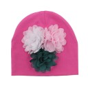 Børnehue med blomster Rose 6