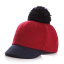 Børnehue med pompon J1858 4