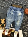 Børnejeans med katteprint 5