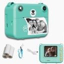 Børnepolaroid med bjørnemotiv og øjeblikkelig print med 2,4 tommers LCD-skærm 9 x 7,4 x 4 cm 1
