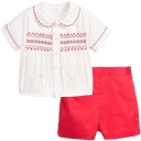 Børneskjorte og shorts L1662 4