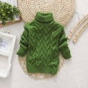 Børnestrikket sweater J2888 6