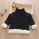Børnestrikket sweater L593 3