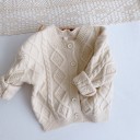 Børnestrikket sweater L649 1