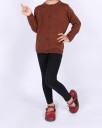 Børnesweater med knaplukning J3287 22