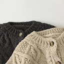 Børnesweater med knapper L609 2