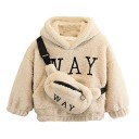 Børnesweatshirt med bæltetaske 1
