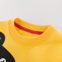 Børnesweatshirt med dinosaur L668 1
