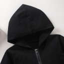 Børnesweatshirt med lynlås 3