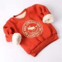 Børnesweatshirt med pels J1859 3