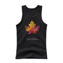 Børns bomulds tanktop med bladtryk Enfarvet ærmeløs T-shirt med O-hals Bekvem sommer top til drenge og piger Forskellige farver 2