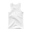 Børns bomulds tanktop med New York tryk Enfarvet ærmeløs T-shirt med O-hals Stilfuld sommer top til drenge og piger Forskellige farver 5