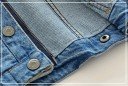 Børns denimjakke med hætte 8