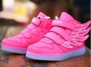 Børns lysende sneakers med vinger 10