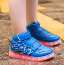 Børns lysende sneakers med vinger 3