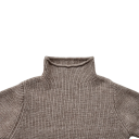 Børns strikket rullekravesweater 12M–6Y Efterårs- og vinter ensfarvet top til drenge og piger Blød bomulds- og polyesterbasis sweater Forskellige farver 3