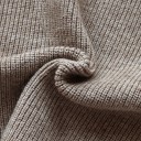 Børns strikket rullekravesweater 12M–6Y Efterårs- og vinter ensfarvet top til drenge og piger Blød bomulds- og polyesterbasis sweater Forskellige farver 15