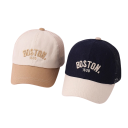 Børns trucker kasket Boston Størrelse 48–50 cm Til børn 8 måneder–3 år Justerbar netdækket tofarvet hat Bomuld polyester 2