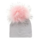Børns vinterhue med pompon J3026 9