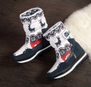 Børns vinterstøvler med rensdyr 1