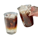 Borosilicate Glass -20° to 100° Durable Mug Made of High-Quality Borosilicate Glass Suitable for Dishwasher, Microwave and Fridge for Hot and Cold 2