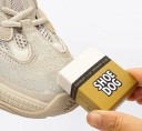Borrador limpiador grande para eliminar manchas de los zapatos Limpiador de zapatos de cuero Producto limpiador y abrillantador de zapatos Borrador de suciedad y rozaduras de zapatos 5 x 4,2 x 2 cm 2