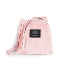 Borsa a spalla in velluto a coste da donna con patch Borsa morbida 30 x 31 cm Lunghe maniglie in velluto a coste Tela e velluto a coste 5