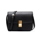 Borsa a tracolla da donna con pattina e fibbia metallica rettangolare Forma quadrata minimalista Tracolla sottile Pelle vera e pelle PU 14