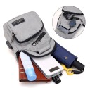Borsa a tracolla da uomo con porta USB J2091 15