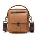 Borsa a tracolla in pelle da uomo T338 6