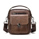 Borsa a tracolla in pelle da uomo T338 7