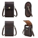 Borsa a tracolla in pelle da uomo T425 3