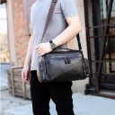 Borsa a tracolla in pelle da uomo T434 4