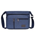 Borsa a tracolla unisex in tela 31×11×24 cm Zaino casual e borsa a tracolla Borsa da viaggio per uomo e donna Portafoglio per la città 3