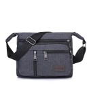 Borsa a tracolla unisex in tela 31×11×24 cm Zaino casual e borsa a tracolla Borsa da viaggio per uomo e donna Portafoglio per la città 2
