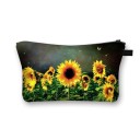 Borsa cosmetica da donna girasole 14