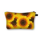 Borsa cosmetica da donna girasole 19